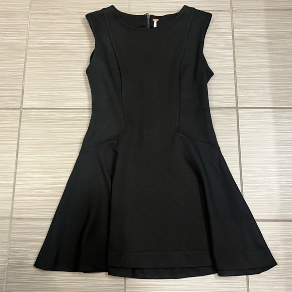 Free People Black Mini Dress - Picture 3 of 7